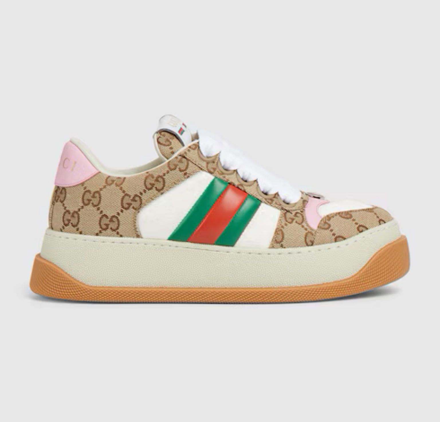 Gucci Gucci GG Double Screener Sneakers SIZE 36 Size ONE SIZE - 1 Thumbnail