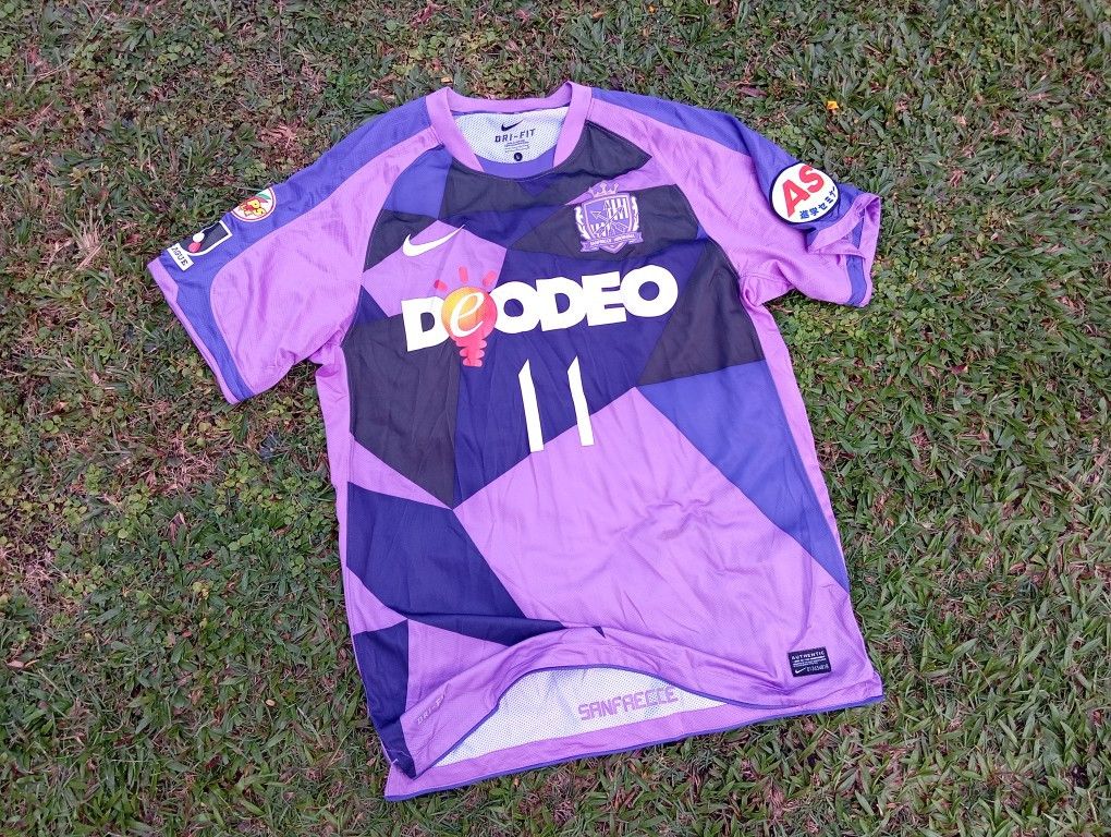 Japanese Brand × Nike 2011 Sanfrecce Hiroshima Japan JLeague Jersey ⚽🎌 Size US L / EU 52-54 / 3 - 2 Thumbnail