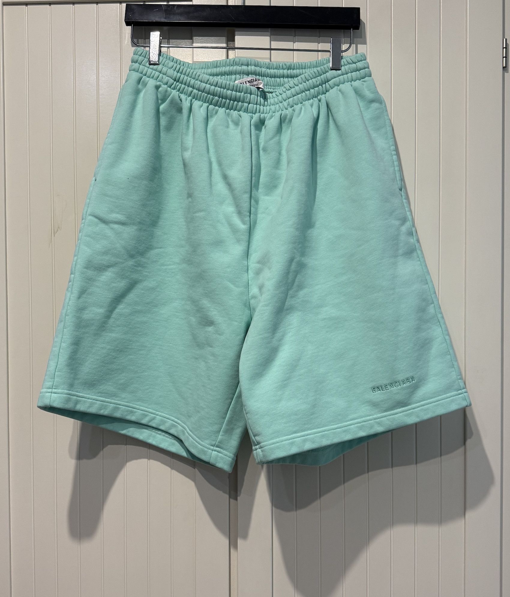 Balenciaga SS'22 Sweatshorts Logo Size US 32 / EU 48 - 1 Thumbnail