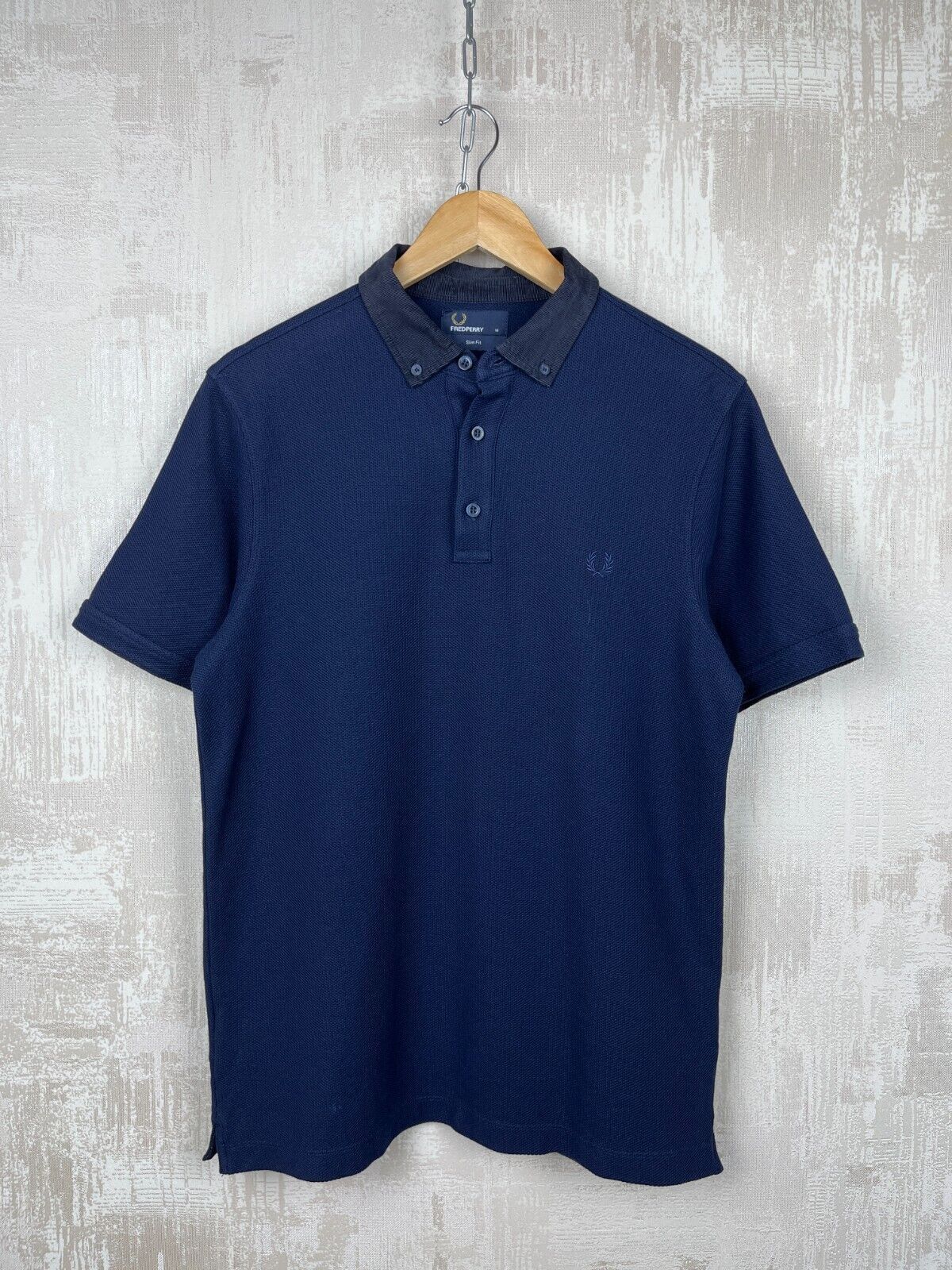 Fred Perry Fred Perry Corduroy Collar Men's Polo T-shirt Size US M / EU 48-50 / 2 - 3 Thumbnail