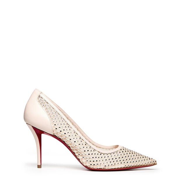 Apostropha Mesh Strass 80mm Pumps