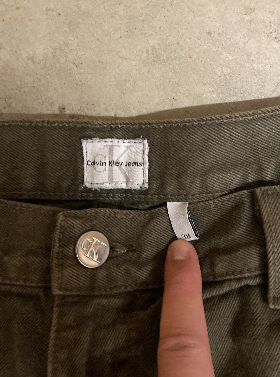 Calvin Klein Vintage Calvin Klein Trousers Size US 38 / EU 54 - 4 Thumbnail