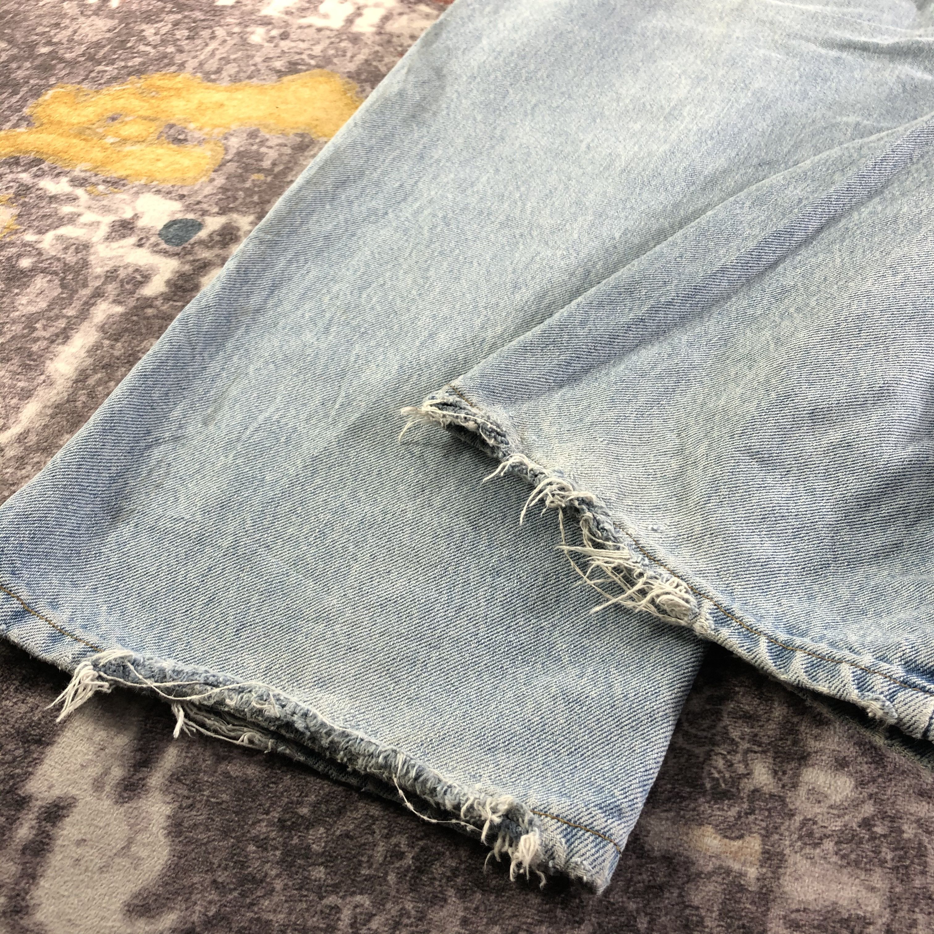Levi's × Vintage Vintage 90s Light Wash Levis Jeans-JM3428 Size US 38 / EU 54 - 4 Thumbnail