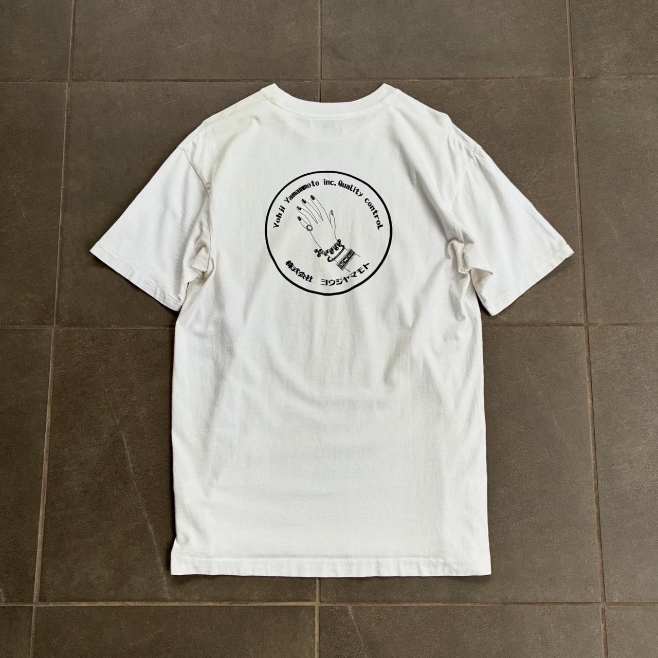 Yohji Yamamoto Yohji Yamamoto Pour Homme quality control t-shirt Size US L / EU 52-54 / 3 - 1 Thumbnail