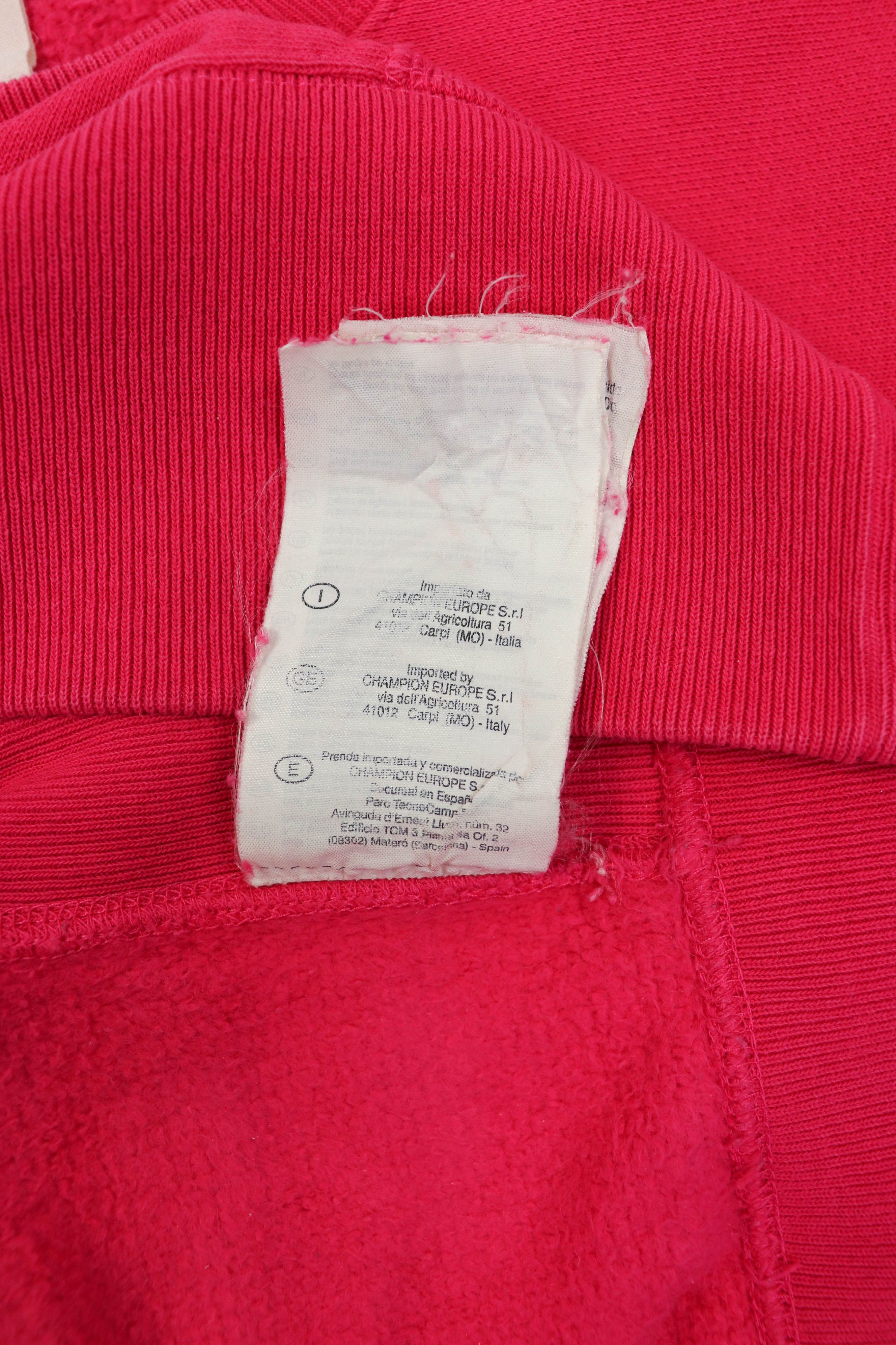 Champion Champion Reverse Weave Warm Up Pink Crewneck Sweatshirt Size M / US 6-8 / IT 42-44 - 16 Thumbnail