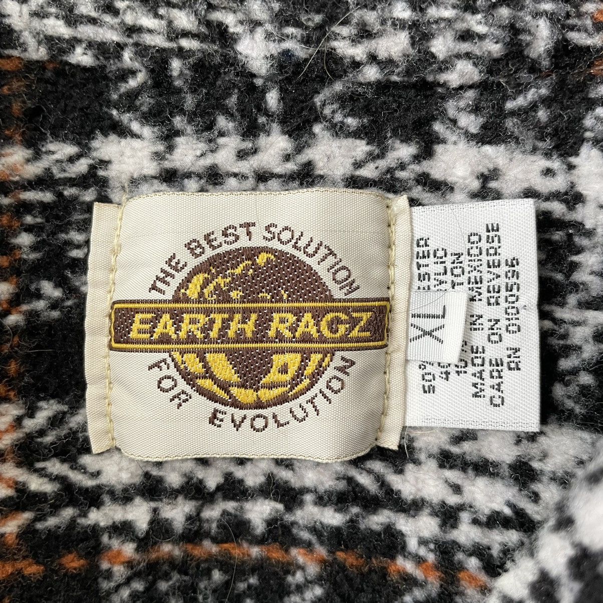 Earth Ragz × Vintage Vintage Earth Ragz Heavyweight Plaid Flannel Size US XL / EU 56 / 4 - 4 Thumbnail