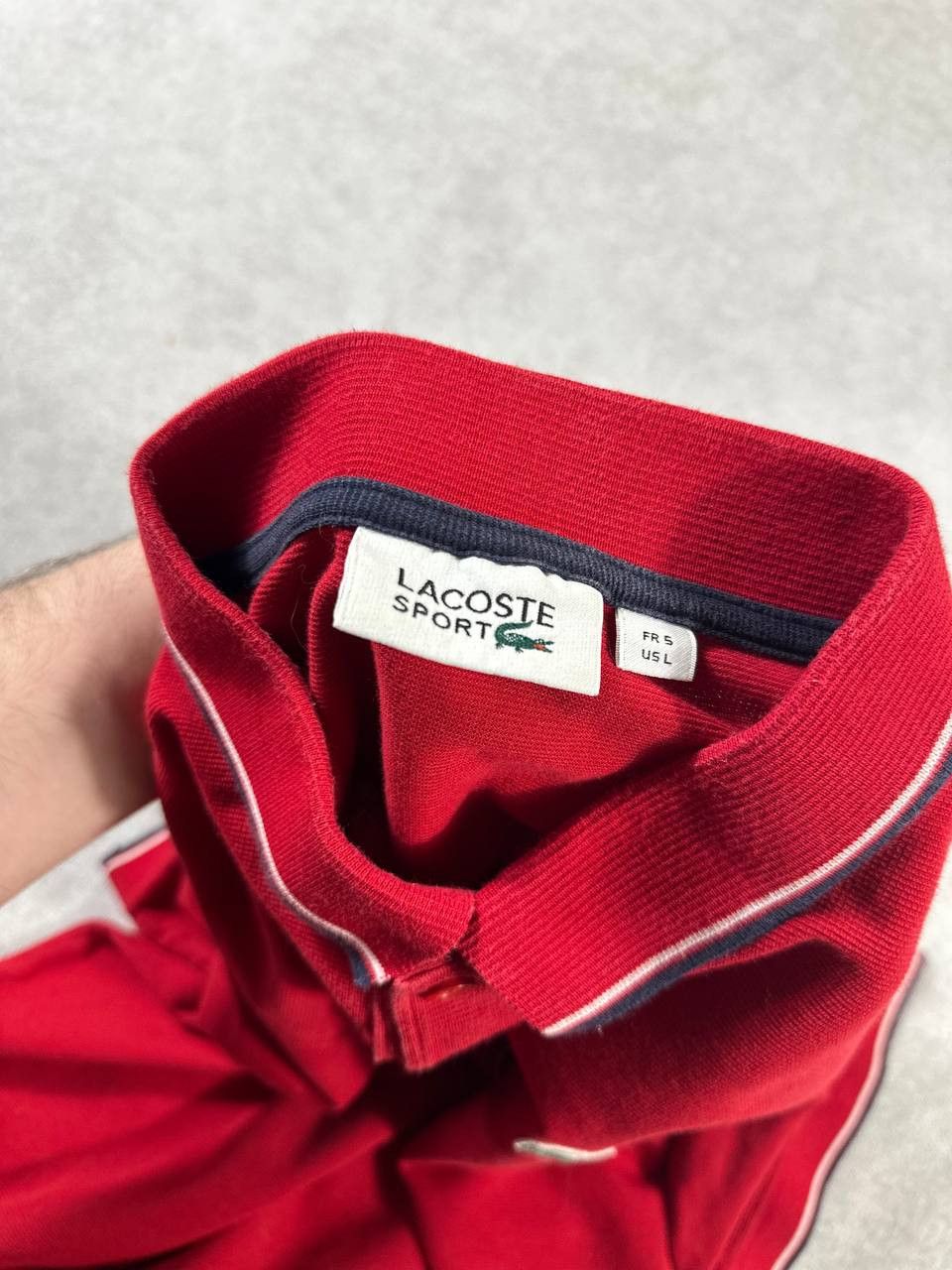 Lacoste Vintage Lacoste Short Sleeve Polo Shirt Size US L / EU 52-54 / 3 - 3 Thumbnail