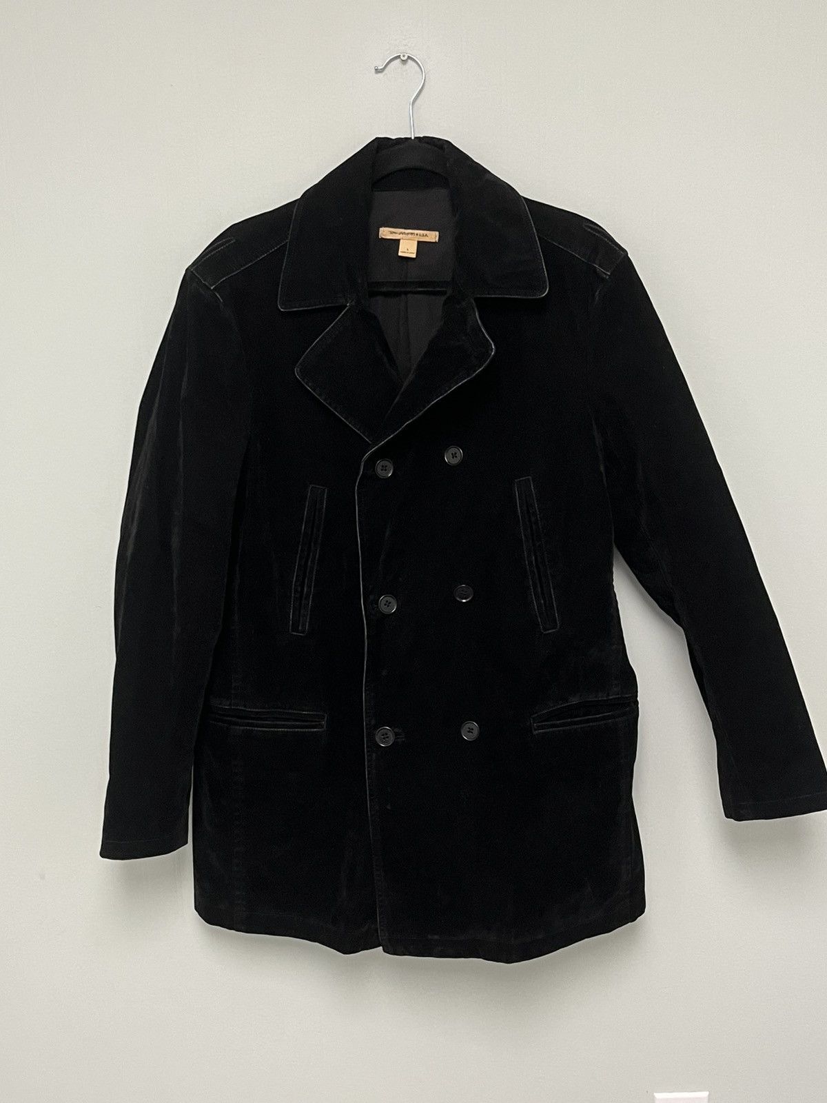 John Varvatos Flocked velvet coat. Size Size US M / EU 48-50 / 2 - 12 Thumbnail