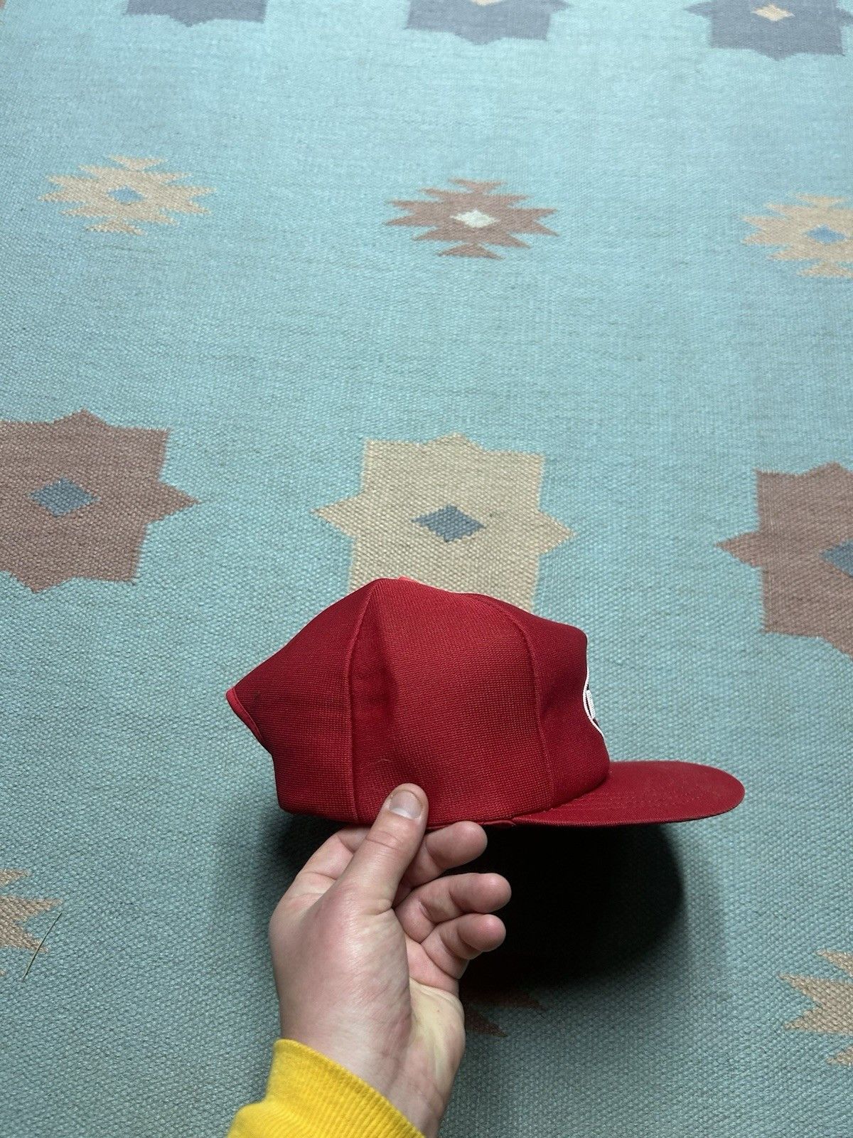 Vintage 80s SnapBack hat Premarc concrete construction USA full foam Size ONE SIZE - 9 Thumbnail