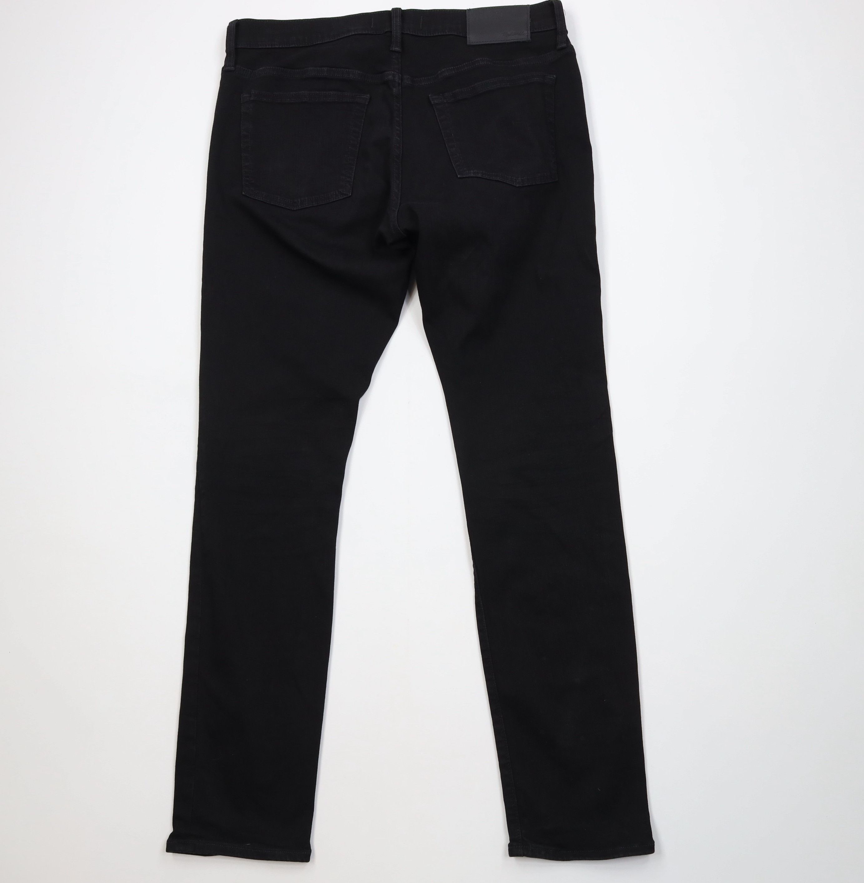Madewell Madewell Faded Stretch Skinny Leg Denim Jeans Black Size US 33 - 8 Thumbnail