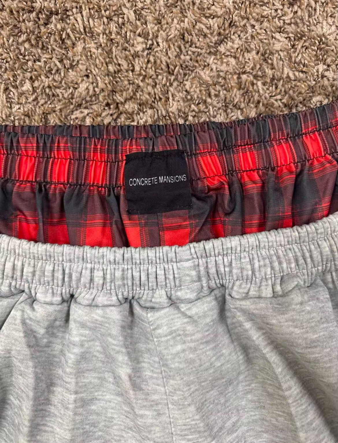 Japanese Brand Grey Double Waist Boxer Baggy Sweatpants Size US 34 / EU 50 - 8 Thumbnail