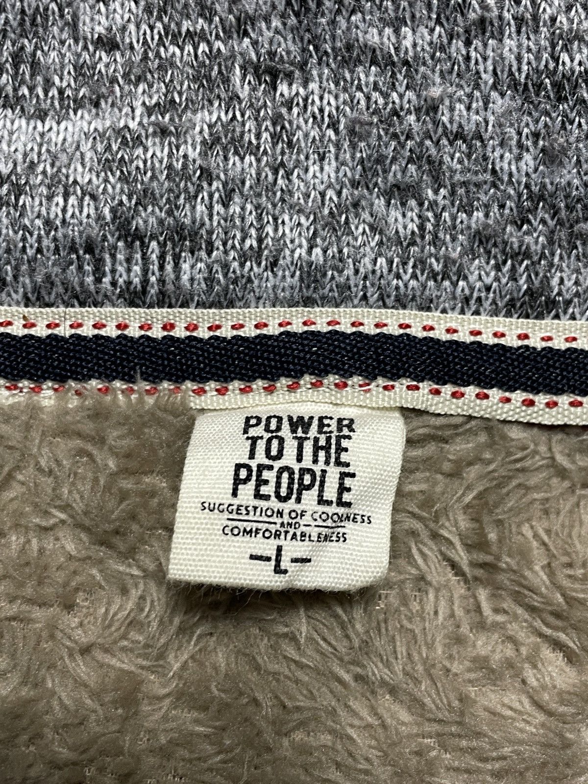 Japanese Brand 2000’s Power To The People - Alien Hooded Zip Jacket Size US L / EU 52-54 / 3 - 9 Thumbnail