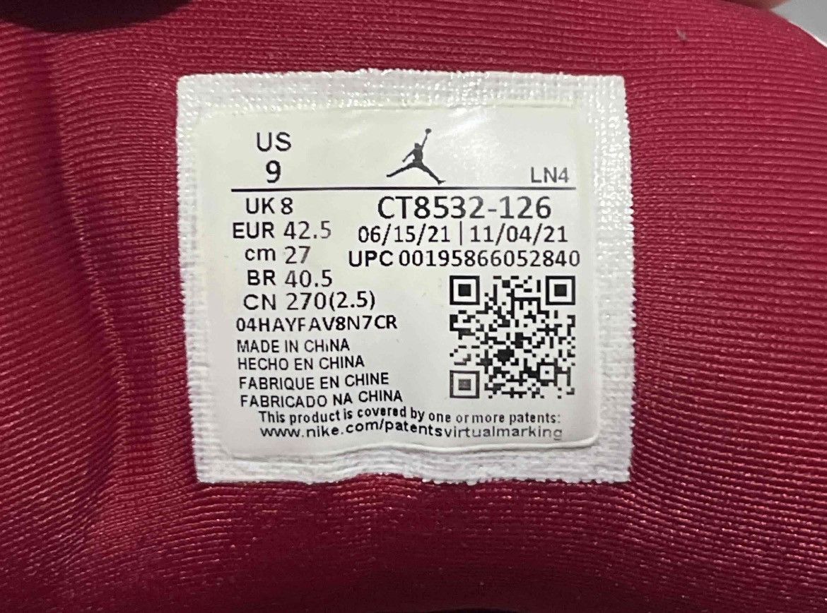 Jordan Brand jordan 3 cardinal red size 9 Size US 9 / EU 42 - 6 Thumbnail