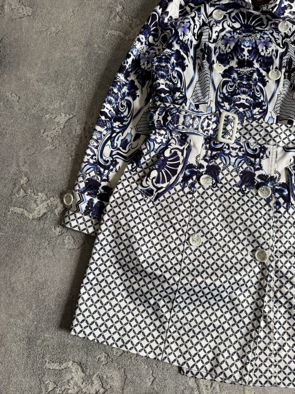 Cavalli Class × Just Cavalli × Roberto Cavalli Roberto Cavalli 40size all Printed flowers 🌺 coat jacket Size S / US 4 / IT 40 - 7 Thumbnail