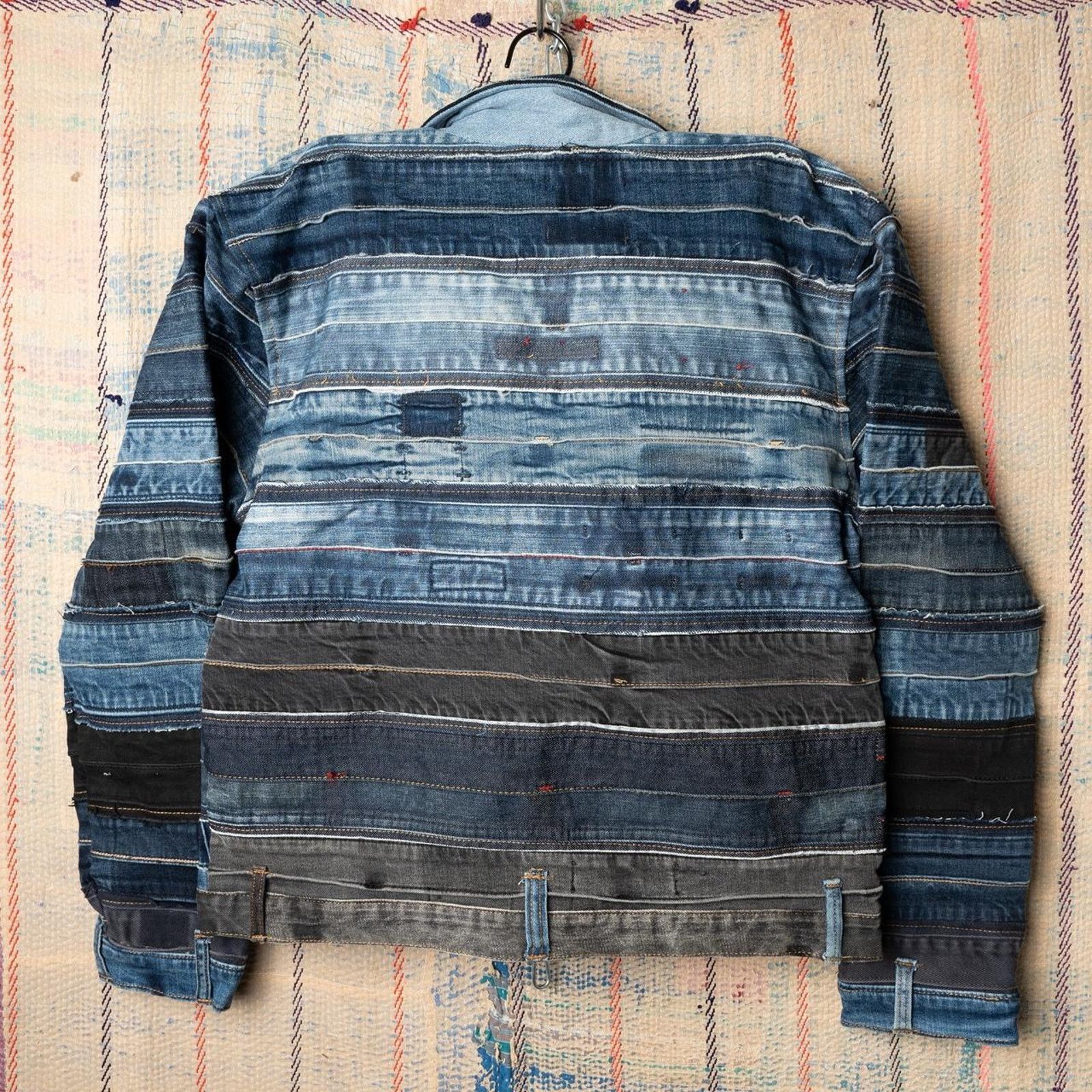 Levi's Custom Upcycled levis denim jacket , One of One Rework Size US M / EU 48-50 / 2 - 2 Thumbnail