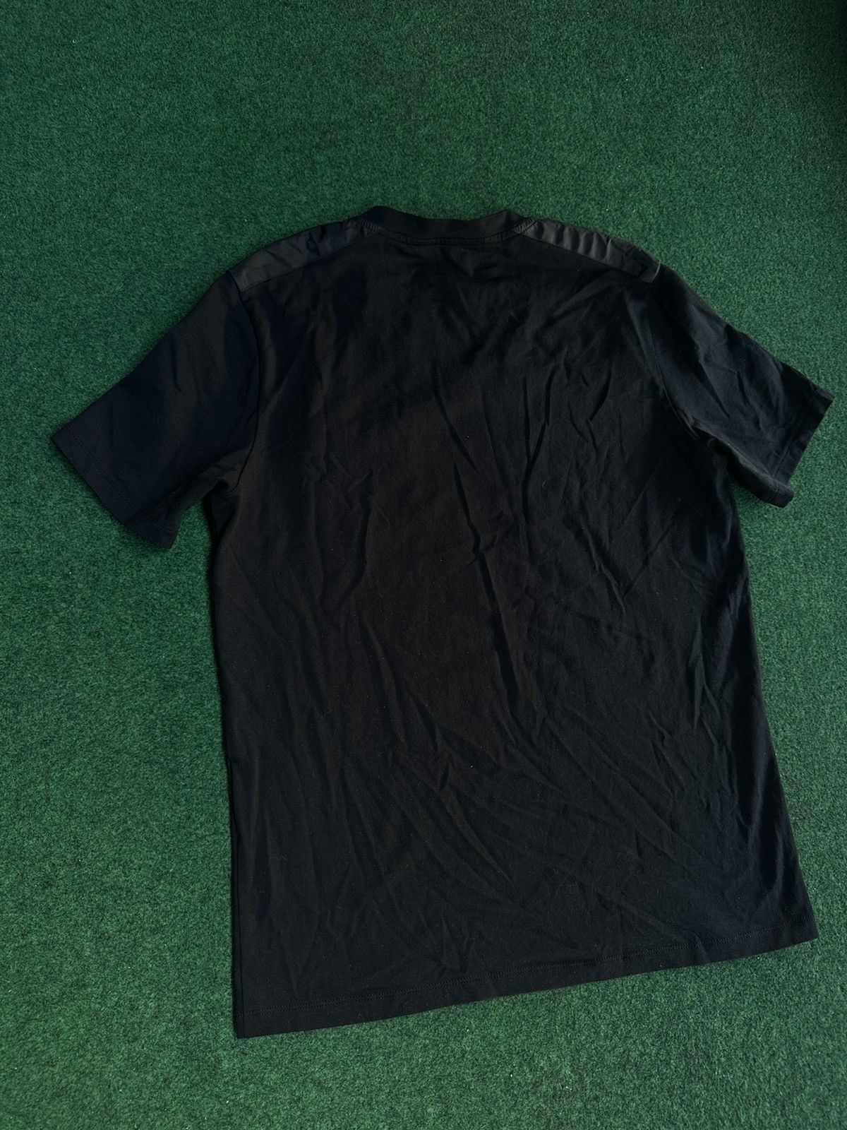 Prada Prada black t shirt with logo and nylon size S Size US S / EU 44-46 / 1 - 5 Thumbnail