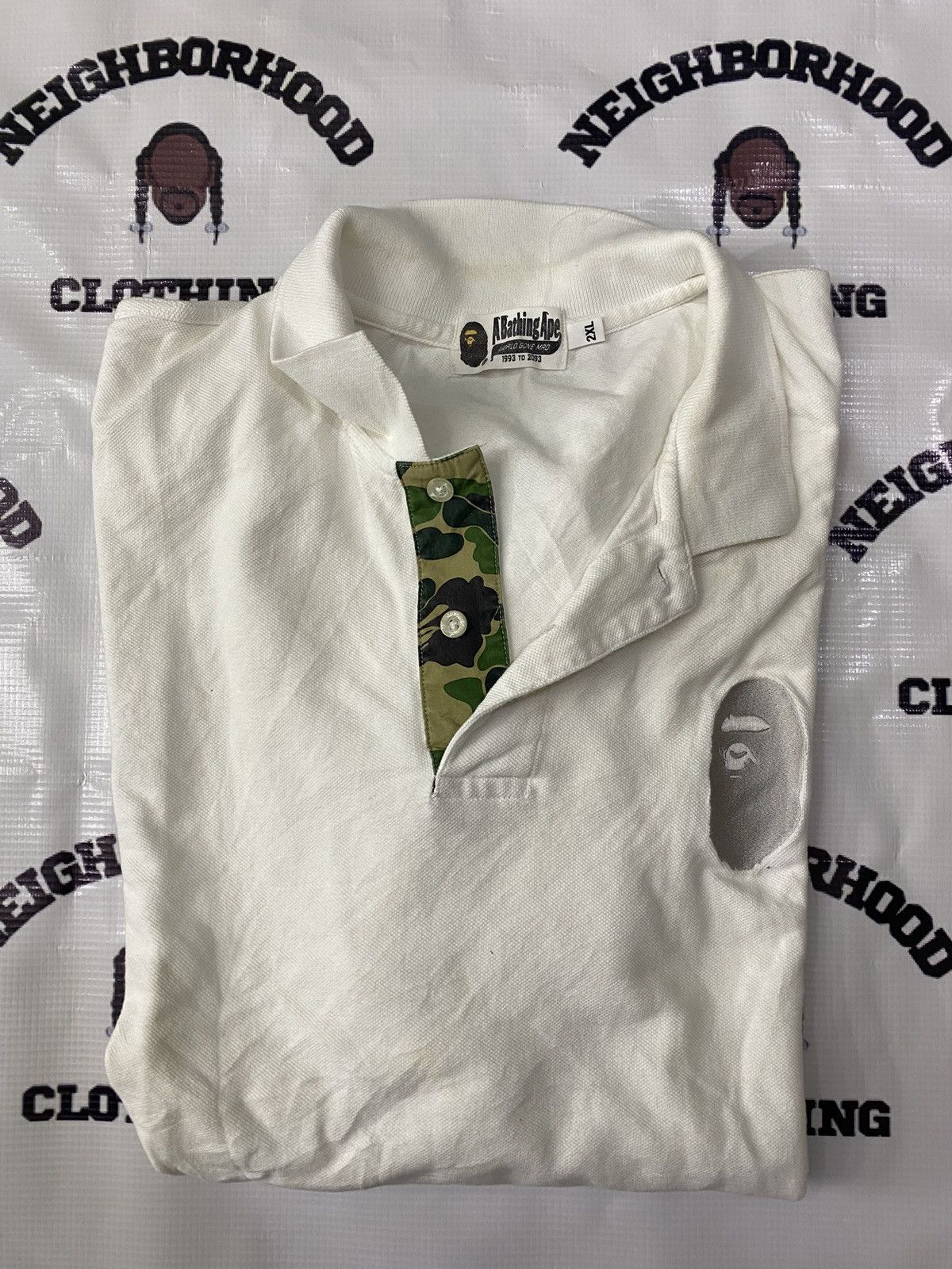 Bape BAPE POLO SHIRT. Size US XXL / EU 58 / 5 - 1 Thumbnail