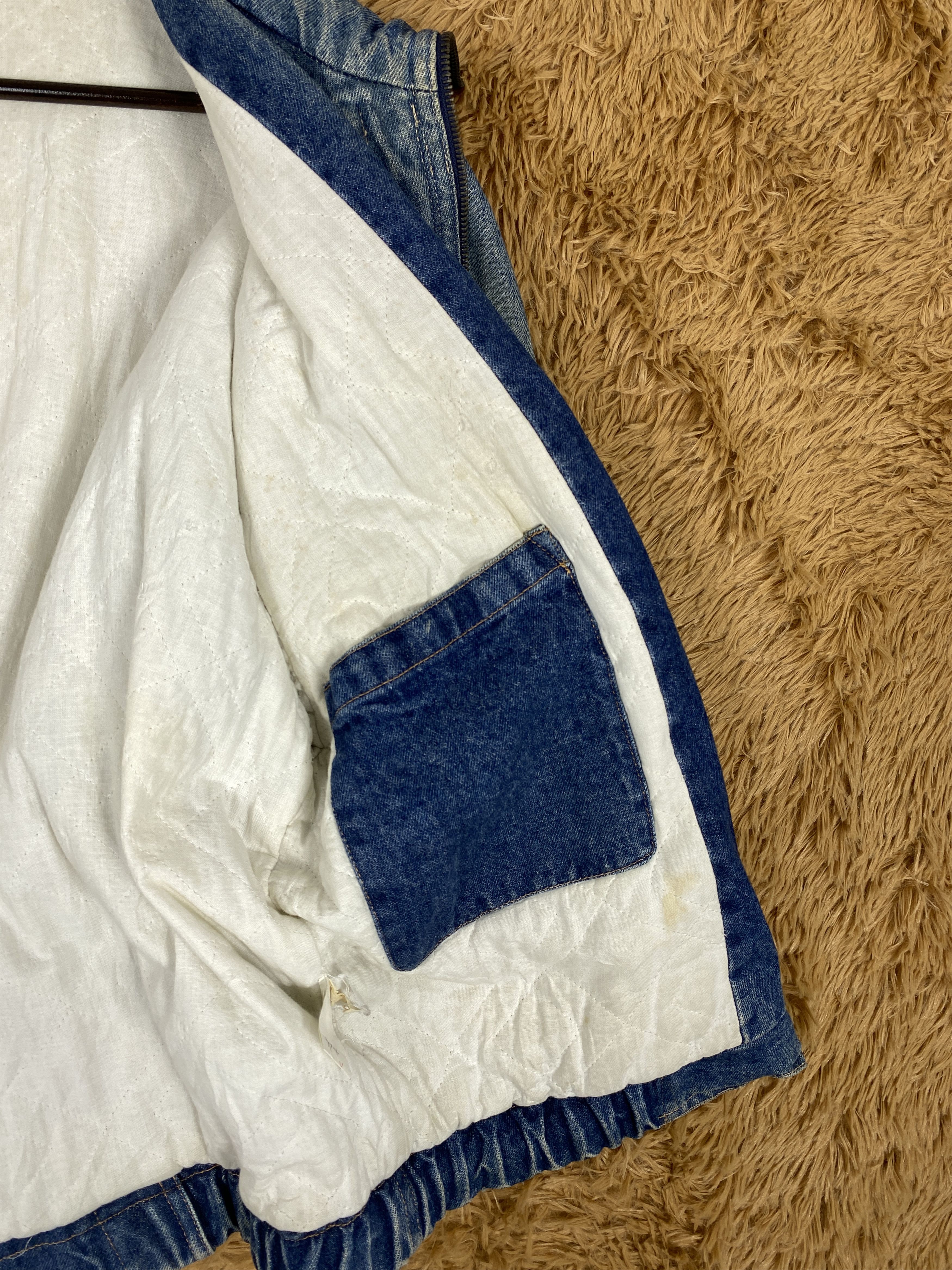 Marlboro Vintage Marlboro Distress Faded Denim Jacket PJ2435 Size US M / EU 48-50 / 2 - 10 Thumbnail