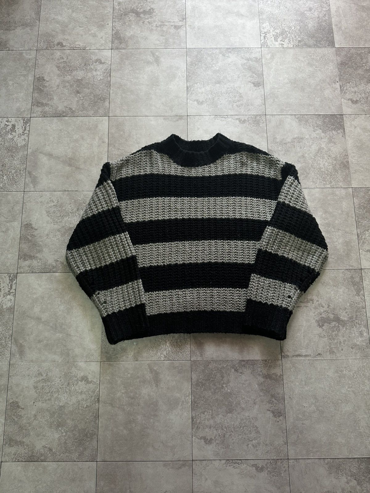 Hysteric Glamour If Six Was Nine Striped LGB Vibe Knit Sweater Sz S Size S / US 4 / IT 40 - 5 Thumbnail