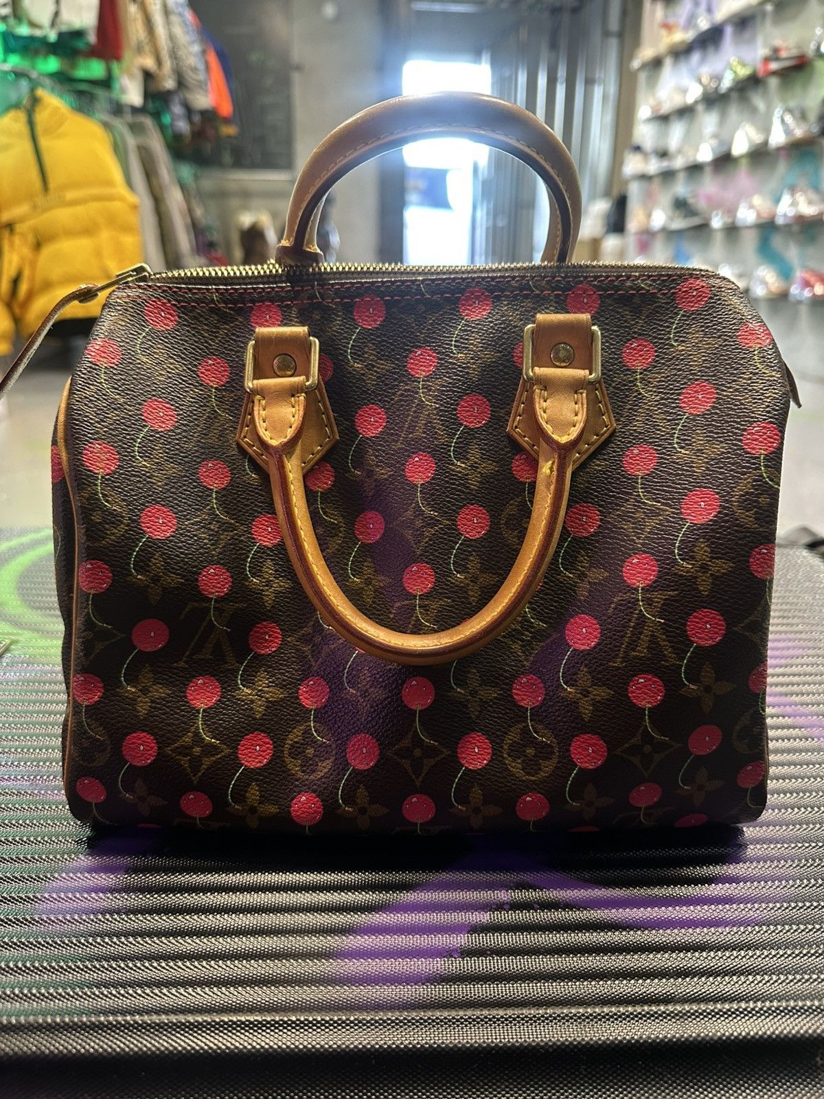 Louis Vuitton × Takashi Murakami Louis Vuitton Cherry Speedy 25 handbag Size ONE SIZE - 1 Thumbnail