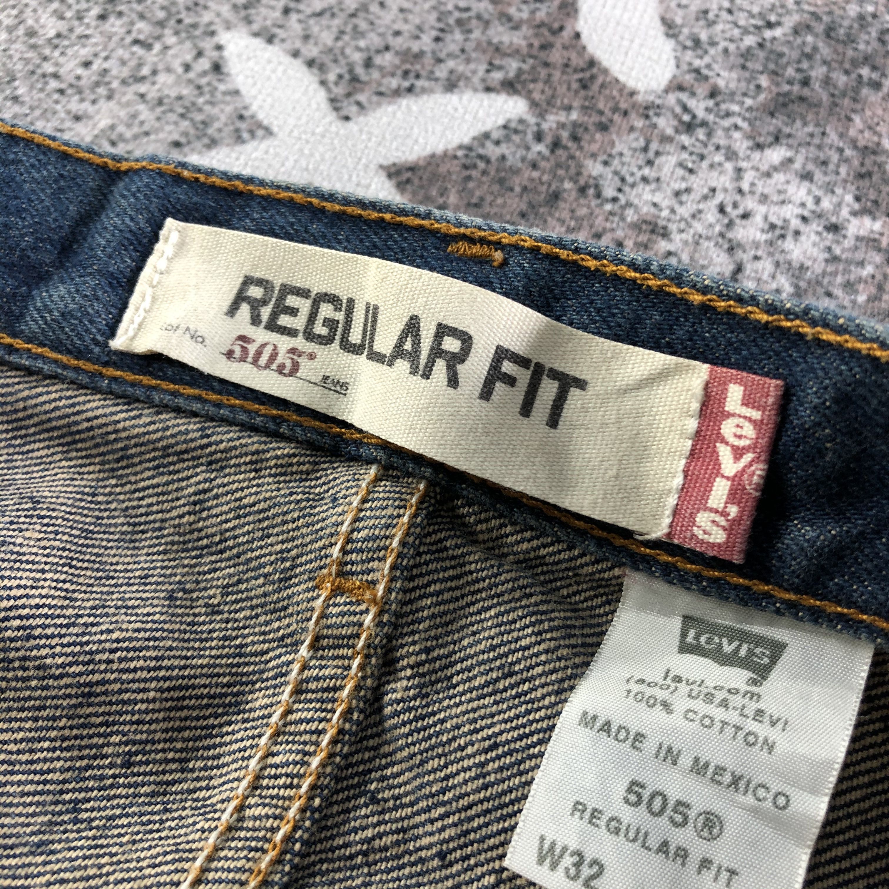Levi's Vintage Levis 505 Jeans Regular Fit Denim KJ3035 Size US 32 / EU 48 - 9 Thumbnail
