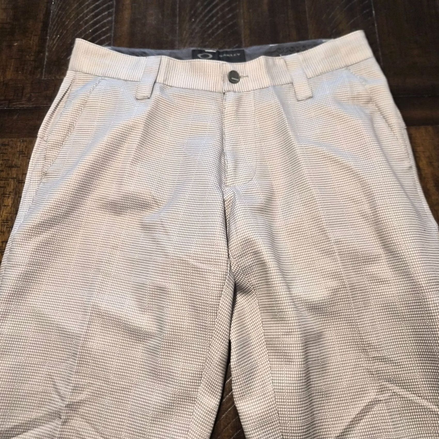 Oakley Oakley Golf Pants Mens 30x32 Lightweight Performance Diamond Pattern Gray Size US 36 / EU 52 - 2 Thumbnail