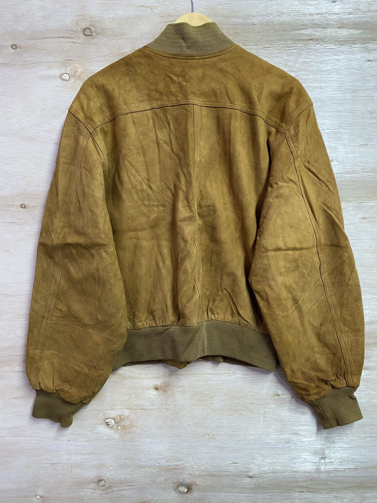 Coach Vintage Coach Suede Leather Bomber Jacket Made in USA Brown Size US S / EU 44-46 / 1 - 11 Thumbnail