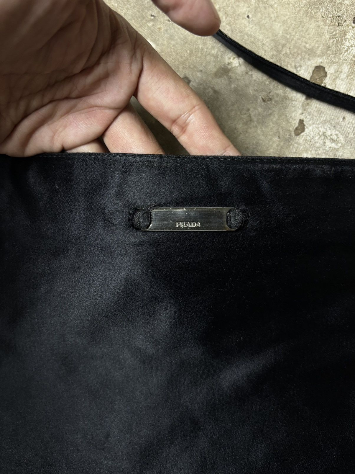Prada Prada Satin Crossbody Bag Size ONE SIZE - 2 Thumbnail