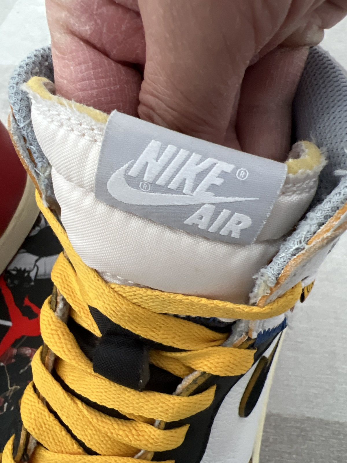 Jordan Brand × Union LA Jordan 1 x union la retro hi black toe varsity red 8.5us Size US 8.5 / EU 41-42 - 5 Thumbnail