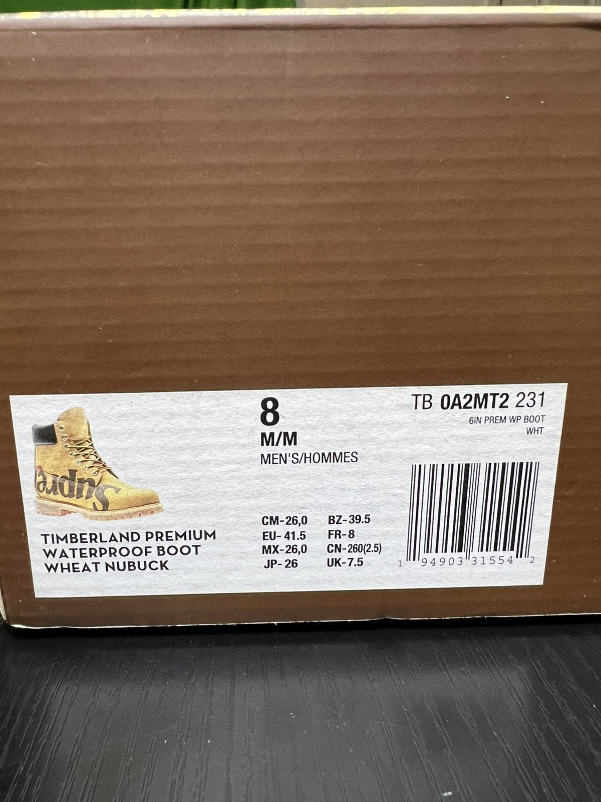 Supreme × Timberland Supreme x Timberland Size US 8 / EU 41 - 5 Thumbnail