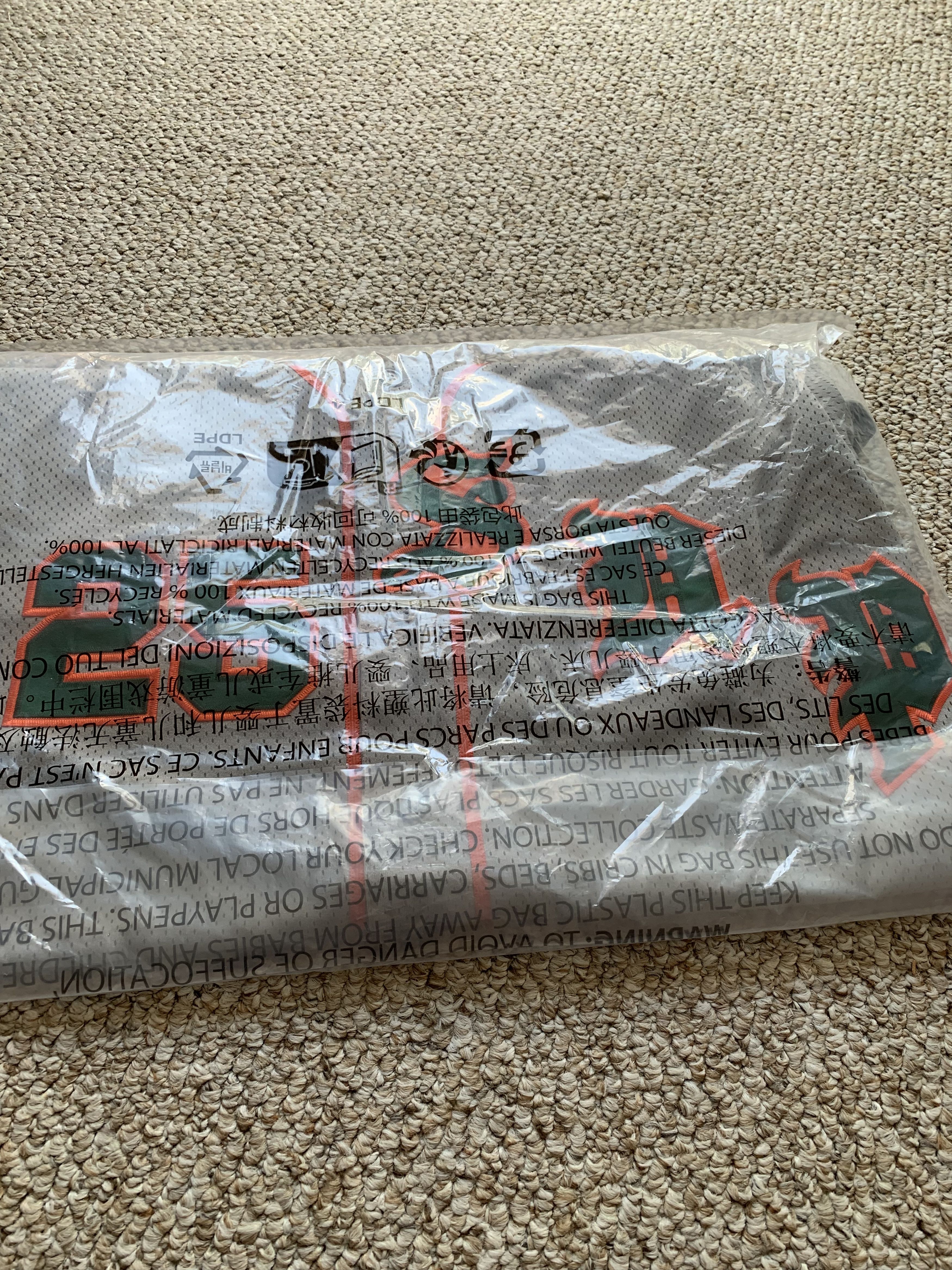 Supreme Old English Baseball Jersey Size US XXL / EU 58 / 5 - 3 Thumbnail