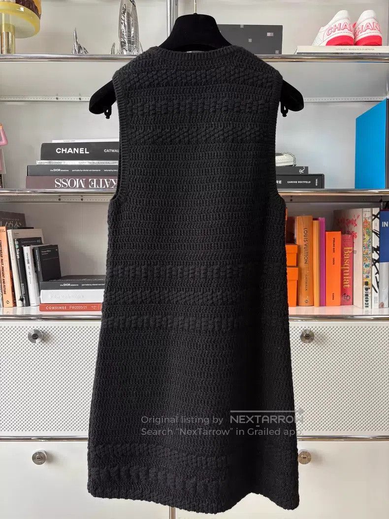 Chanel Chanel 21B Black Knitted Double C Sequin Buckle Fine Flash Size XXS / US 00 / IT 34 - 3 Thumbnail