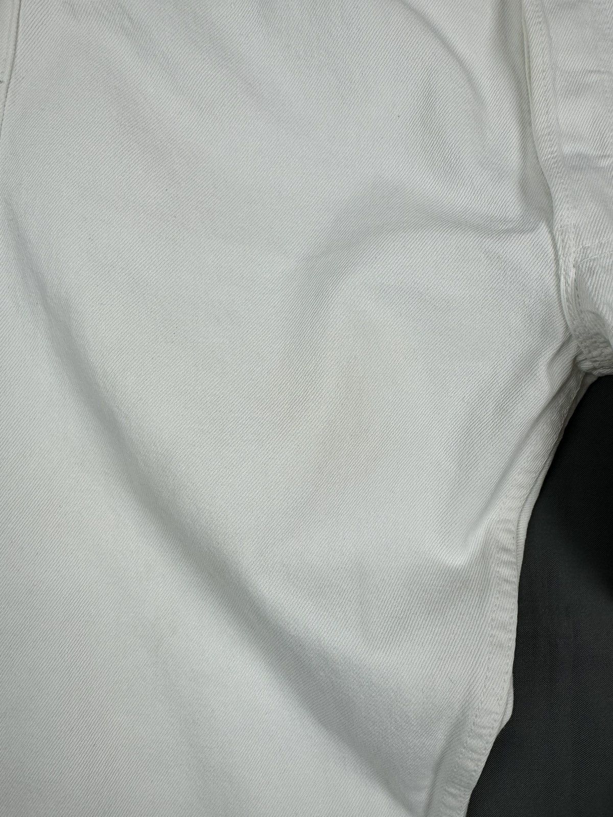 Levi's 1990’s Vintage Levi’s 501 White Jeans Made in USA Size US 35 - 10 Thumbnail