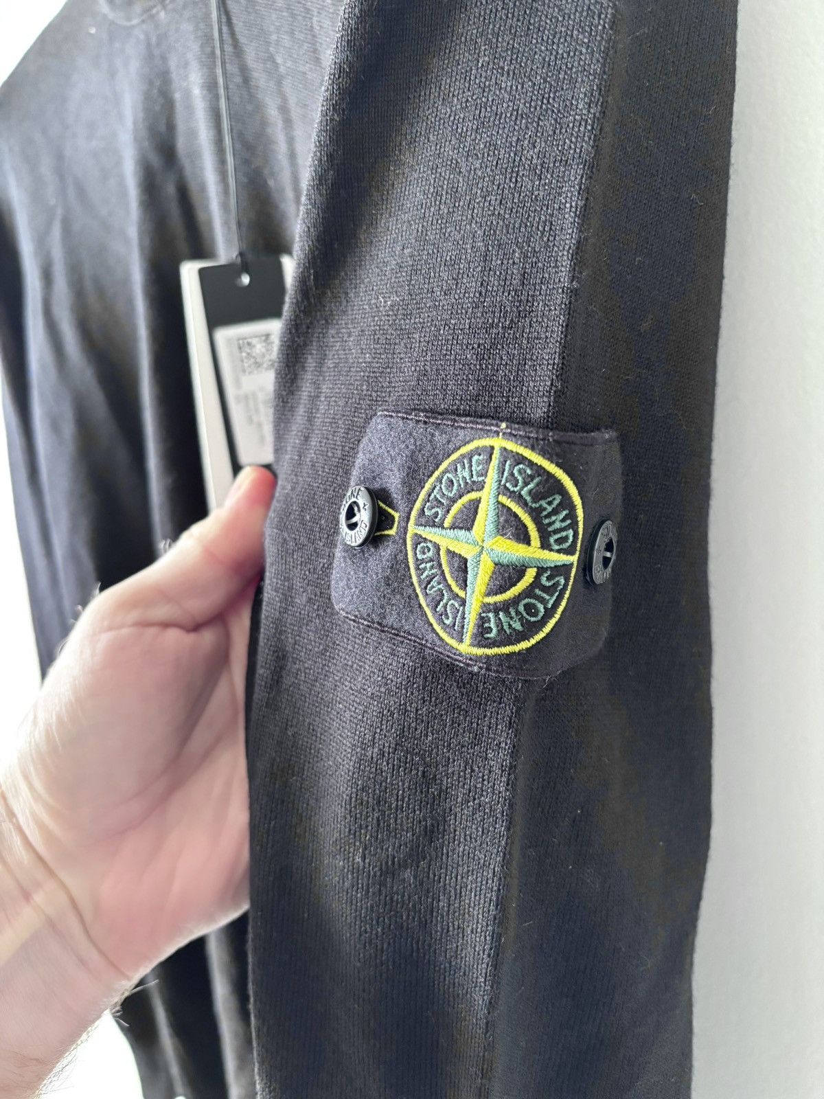 Stone Island Maglia RWS knit black NWT Size US L / EU 52-54 / 3 - 4 Thumbnail
