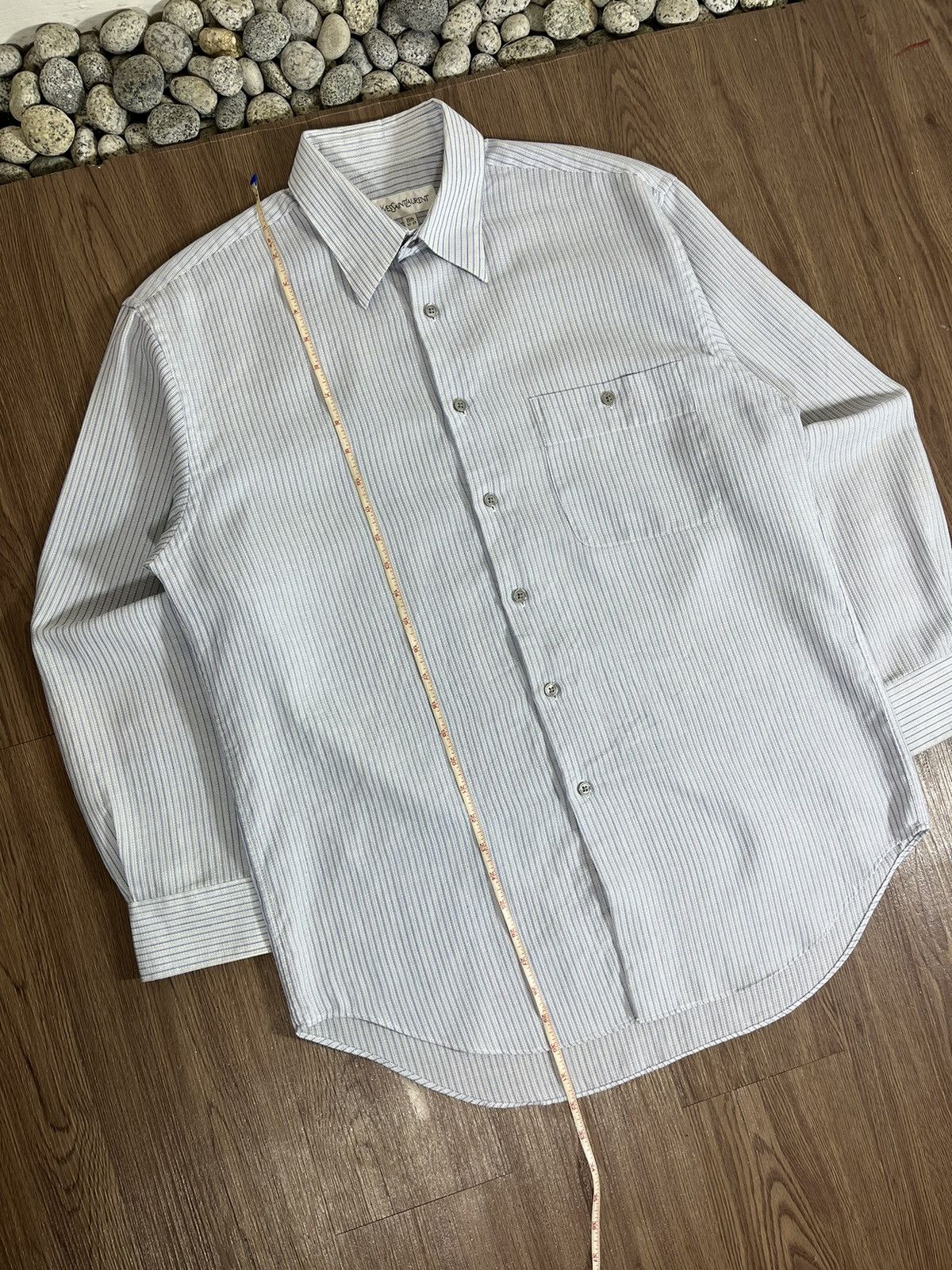 Yves Saint Laurent Yves Saint Laurent Button Shirt Size US L / EU 52-54 / 3 - 11 Thumbnail