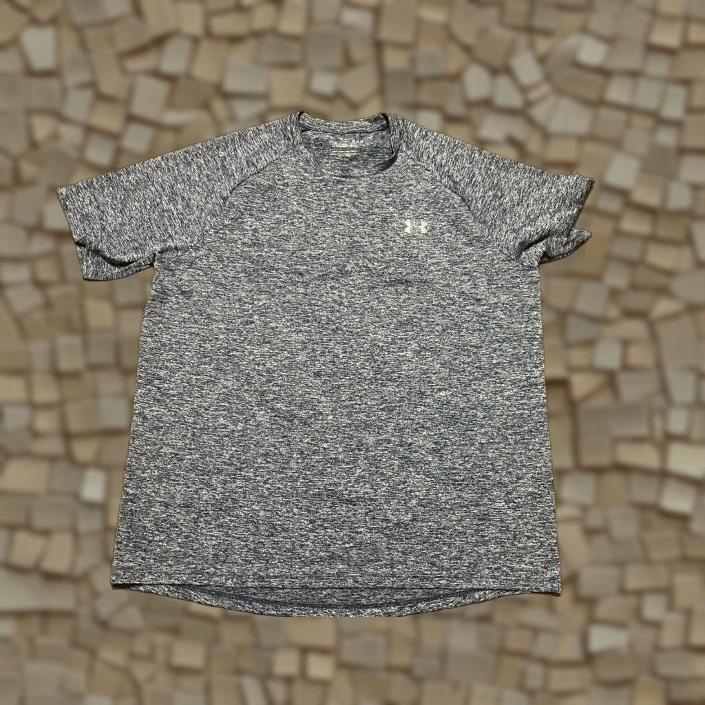 Under Armour Under armour Shirt Men's Large Blue Logo The Tech Tee Shirt Mens Large Blue Logo Size US L / EU 52-54 / 3 - 1 Thumbnail