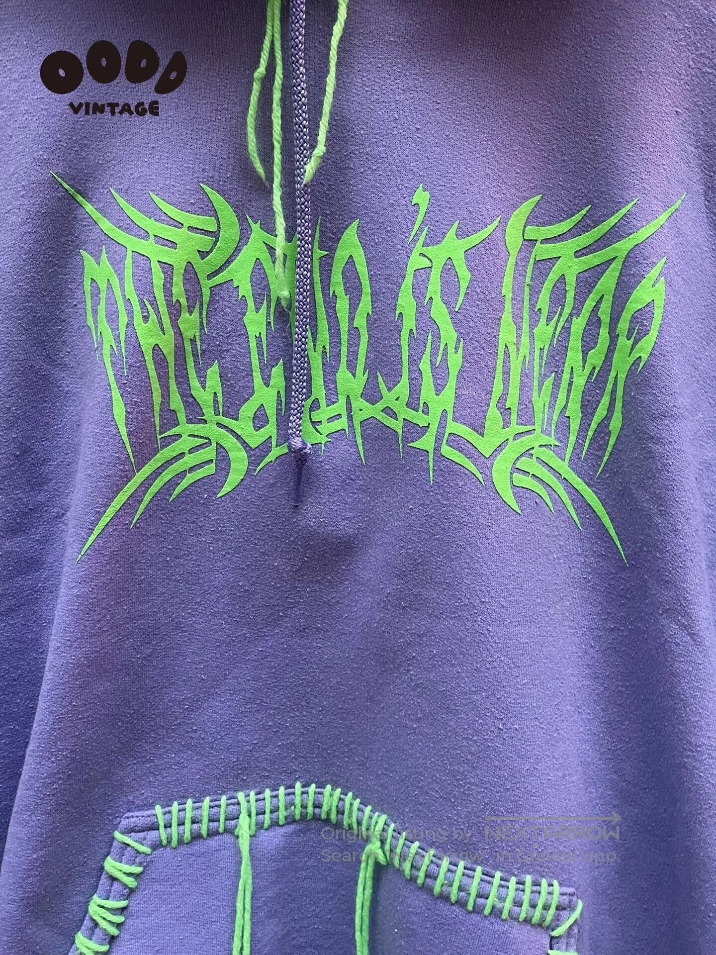 Japanese Brand TEIN Clothing Embroidered Hoodie. Size US M / EU 48-50 / 2 - 6 Thumbnail