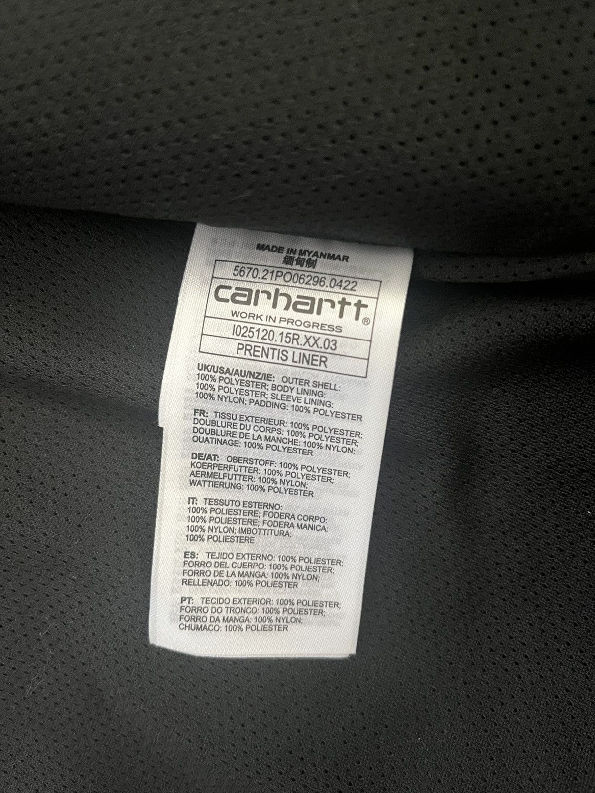 Carhartt Carhartt WIP Prentis Fleece Jacquard Beige size Large Size US L / EU 52-54 / 3 - 3 Thumbnail