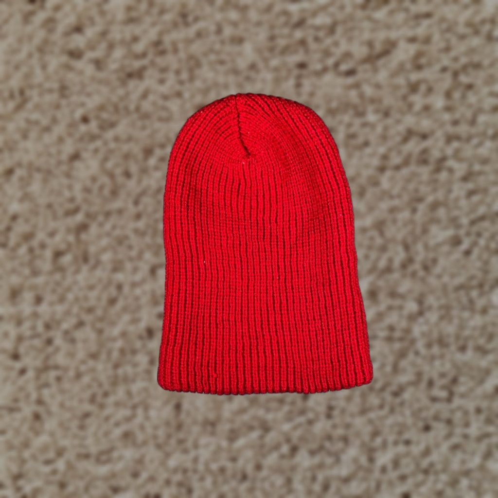 Doublet Beanni e Toque Beanie Hat/Cap Unbranded Adult One Size Red Acrylic Knit Ski Theme Winter Casual Travel Men s Women s Size ONE SIZE - 1 Thumbnail