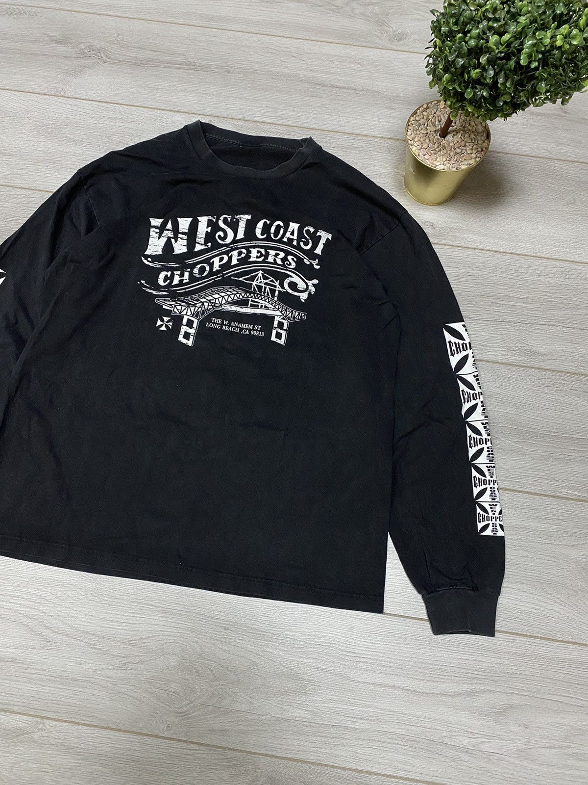 West Coast Choppers West Coast Choppers Long Beach Ca cross long-sleeve Size US L / EU 52-54 / 3 - 5 Thumbnail