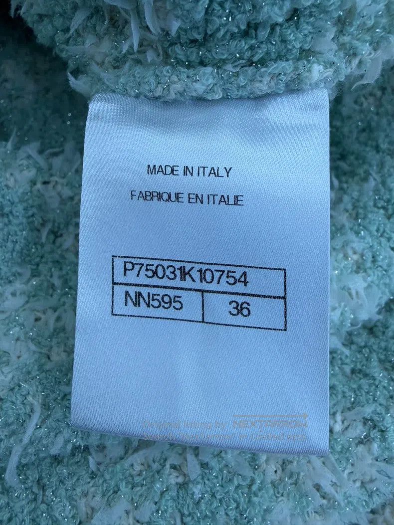 Chanel Chanel Green knitted vest Size XS / US 0-2 / IT 36-38 - 5 Thumbnail