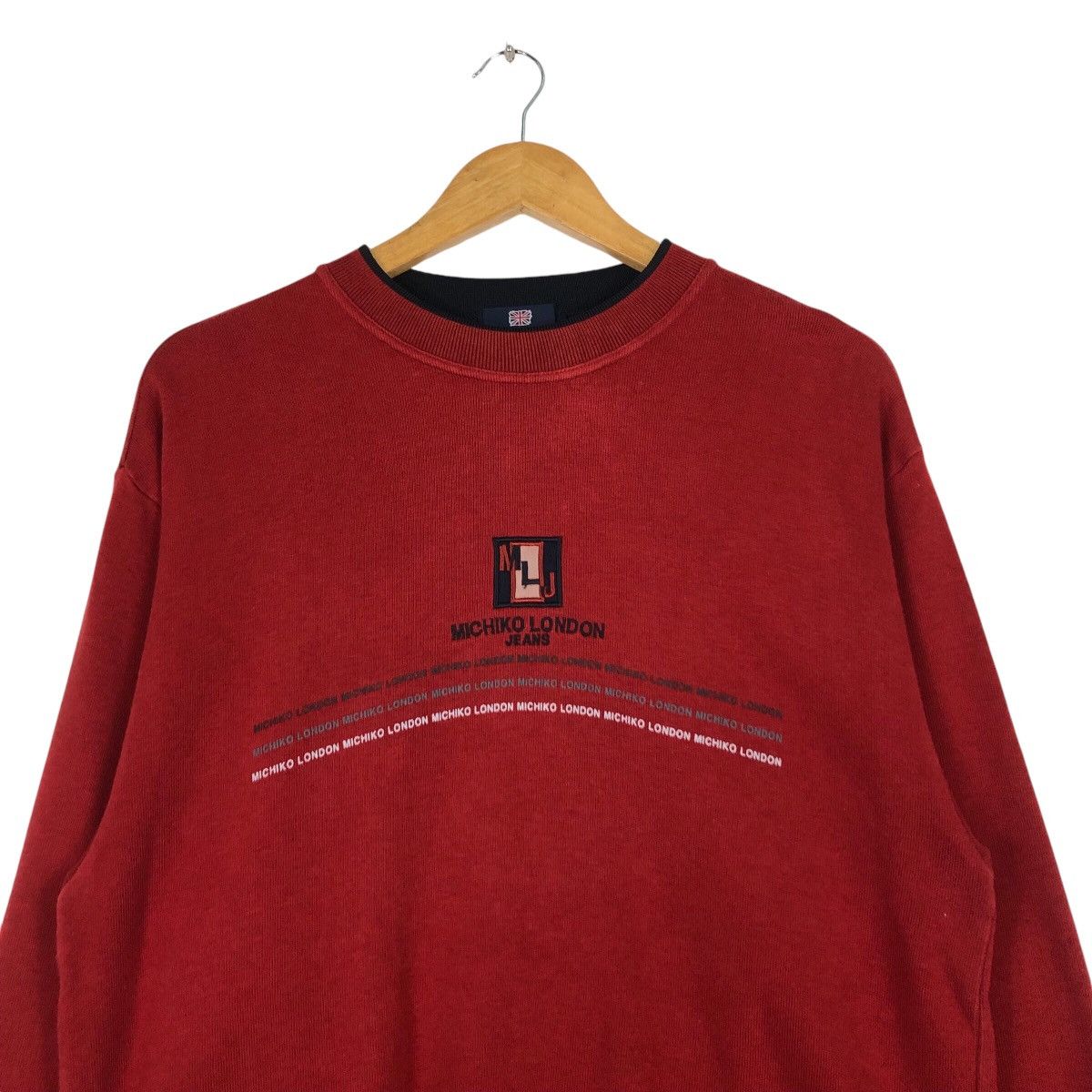 Japanese Brand × Michiko Koshino London Vintage Michiko London Jeans Sweatshirt 90s Collection Size US M / EU 48-50 / 2 - 2 Thumbnail