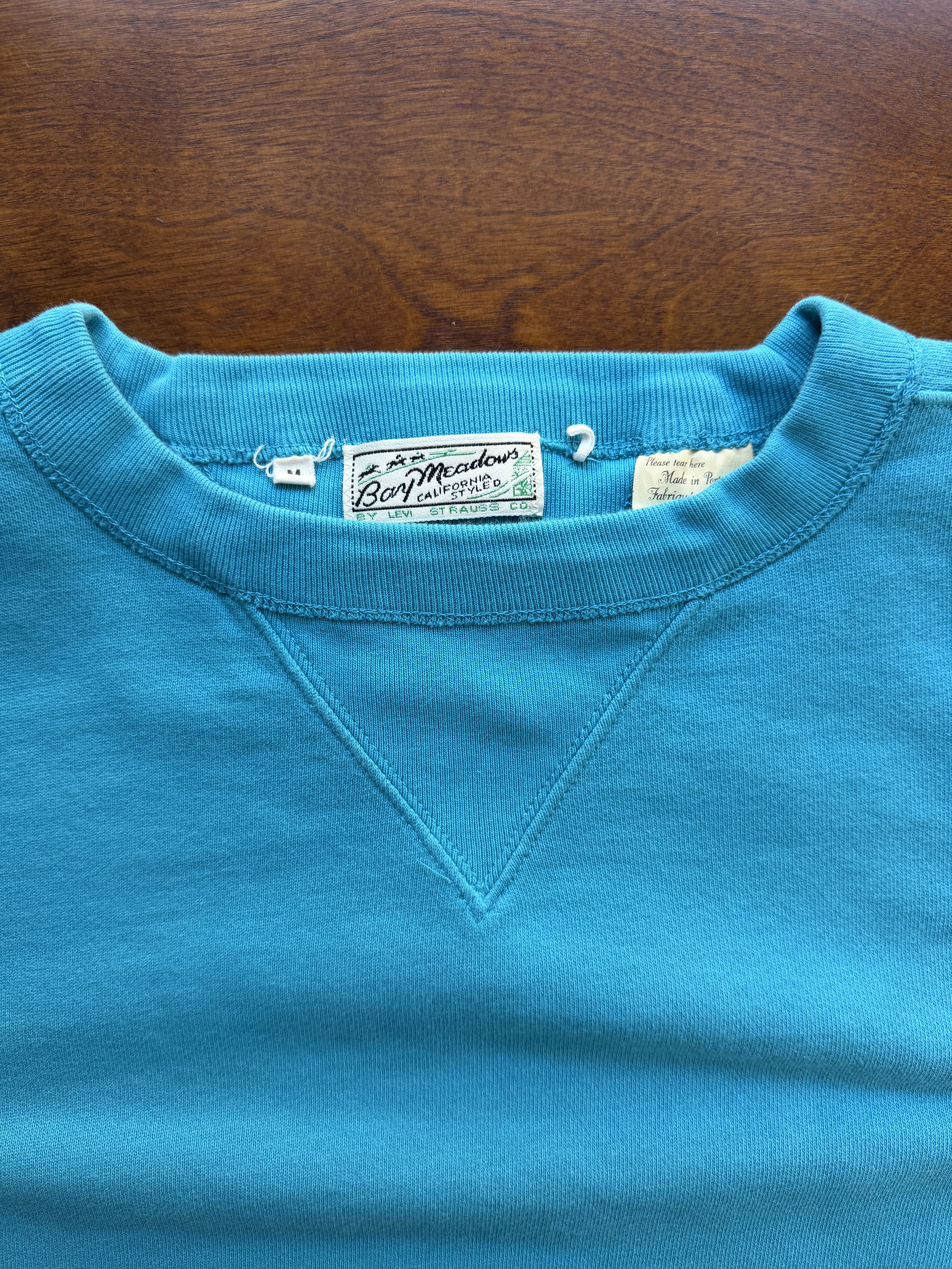 Levi's Vintage Clothing Levi's Vintage Clothing LVC Bay Meadows Sweatshirt M Blue Size US M / EU 48-50 / 2 - 9 Thumbnail