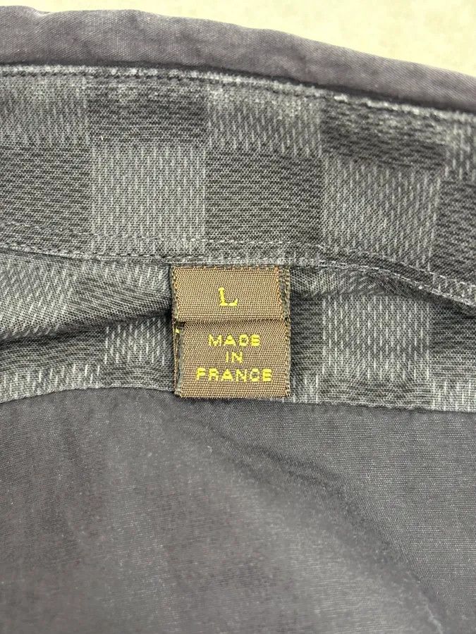 Louis Vuitton Louis Vuitton Black Monogrammed Shirt Size US M / EU 48-50 / 2 - 11 Thumbnail
