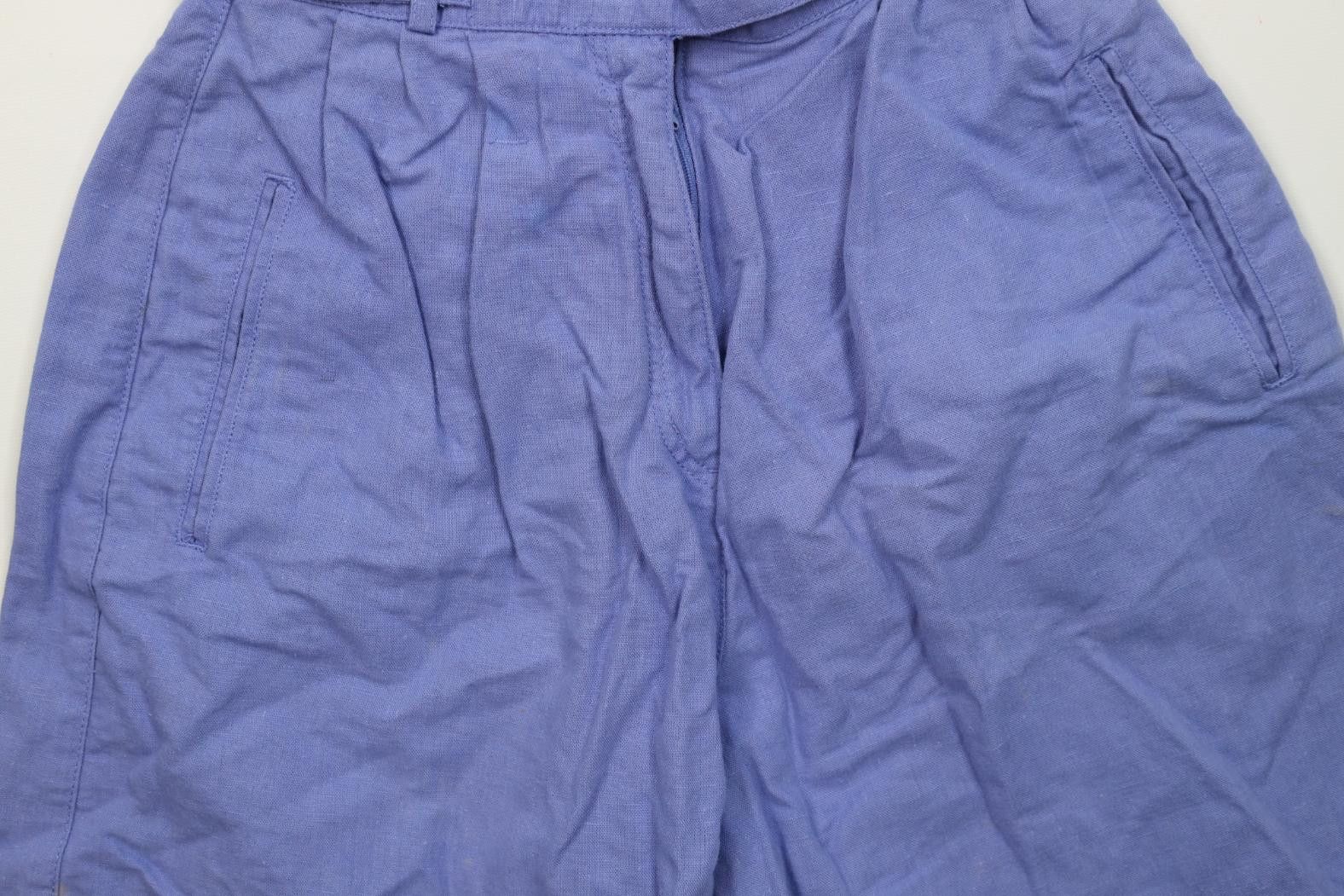 Vintage Vintage 90s Streetwear Linen Blend Gurkha Safari Shorts Size 24" / US 00 / IT 34 - 3 Thumbnail