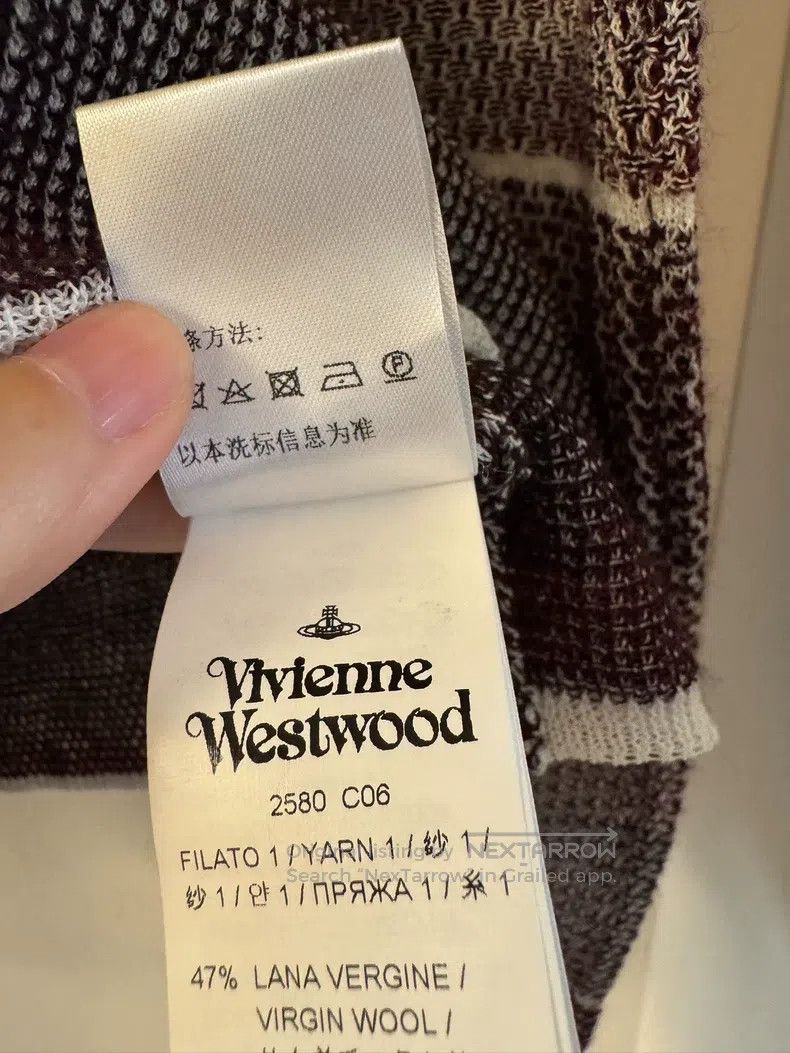 Vivienne Westwood Vivienne Westwood Asymmetric Design Wool Top Size ONE SIZE - 8 Thumbnail