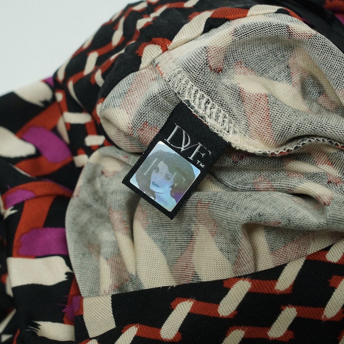 Diane von Furstenberg *NoTariff Diane von Furstenberg Pattern Dress Size ONE SIZE - 8 Thumbnail