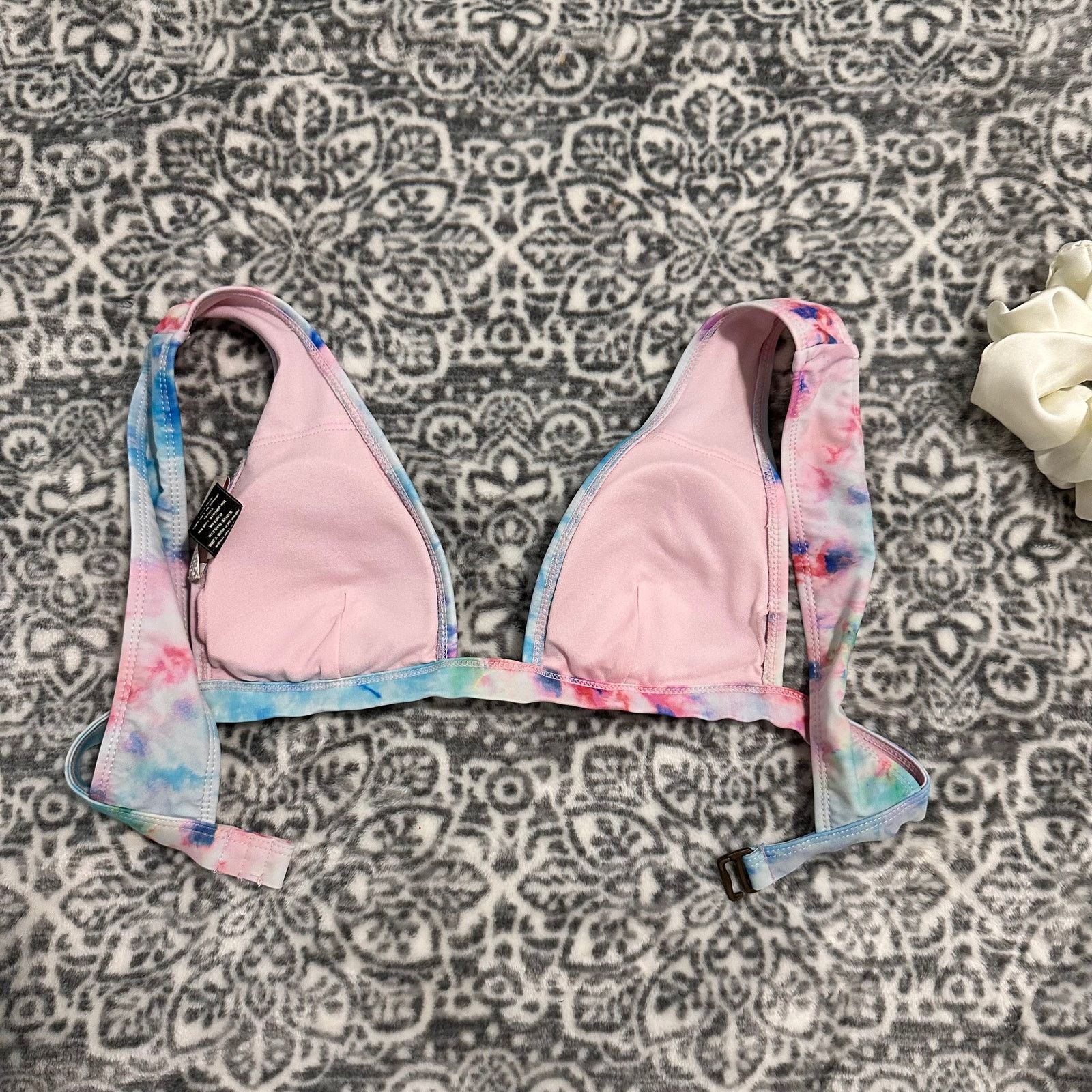 Gianni Valentino Gianni Bini Tie Dye Bikini Top Size S Size US 27 - 2 Thumbnail