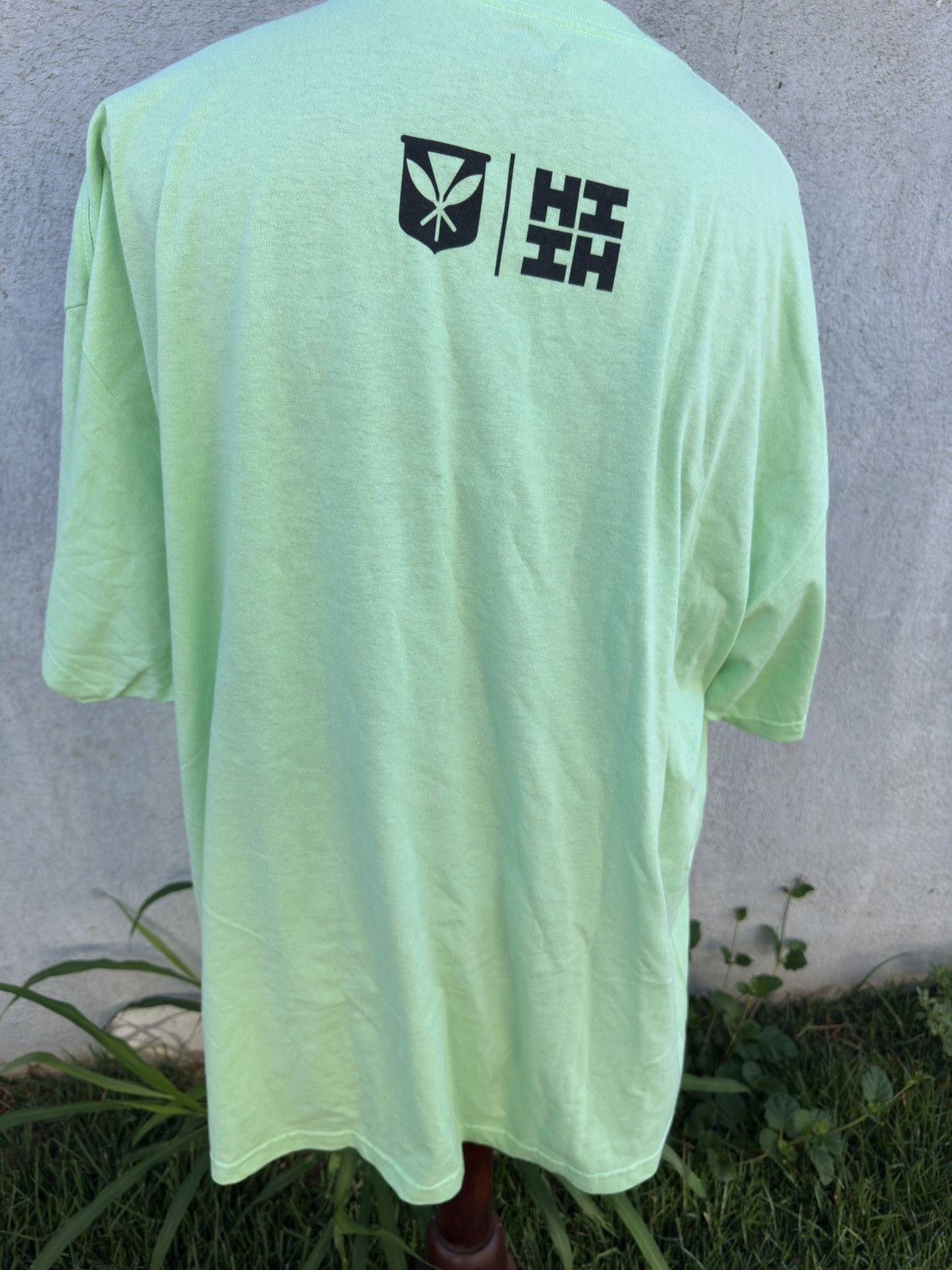 Other Hawaii's Finest T-Shirt Green Hawaiian Print Men's 3XL Size US XXL / EU 58 / 5 - 2 Thumbnail