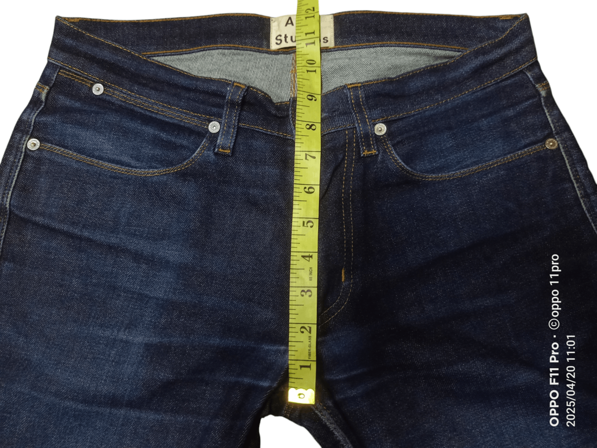 Acne Studios Ance Studio Max StR Raw Denim Size US 31 - 7 Thumbnail